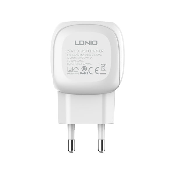 LDNIO - A1206C chargeur rapide USB PD à un seul port 27W