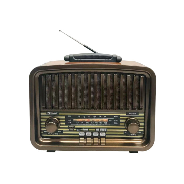Golon RX-BT929 Haut-Parleur/Radio Bluetooth Rétro Vintage Sans Fil