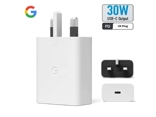 Google Pixel 30W USB-C Charger - Compatible with Google Pixel Phones and Tablets - Fast Charging
