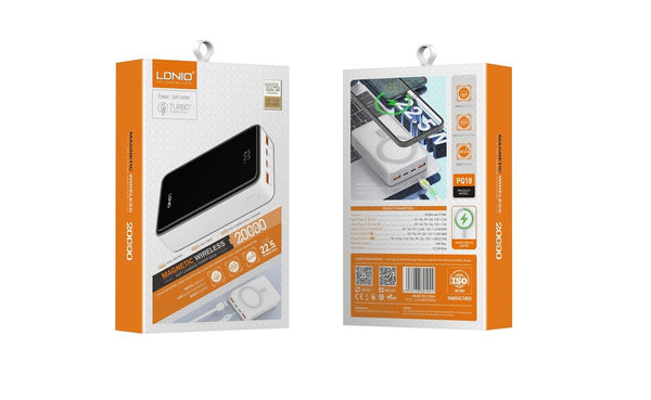 LDNIO 20000mAh Magnetic Wireless Power Bank PQ18