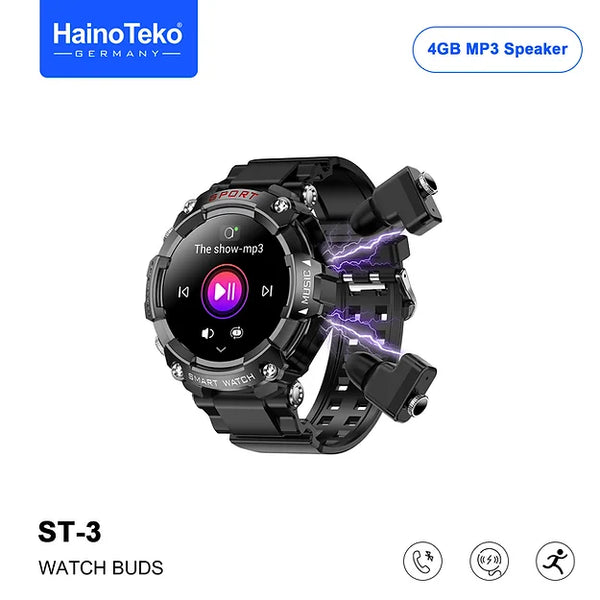 Haino Teko Germany ST-3 Buds Smart Watch