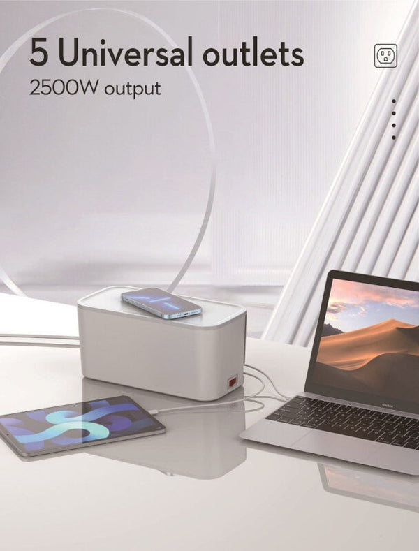 LDNIO SCW5354 – 15W Wireless Management Power Strip Box with 20W PD
