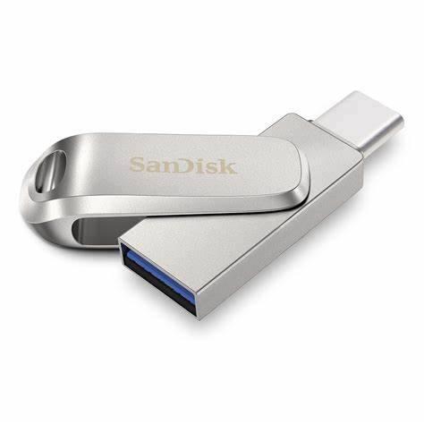 SanDisk 16GB Ultra Dual USB-C Flash Drive USB 3.1